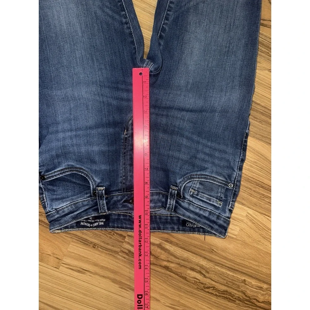 Buffalo David Bitton Skylar High-Rise Skinny‎ Womens Size 29 Stretch Denim Jeans